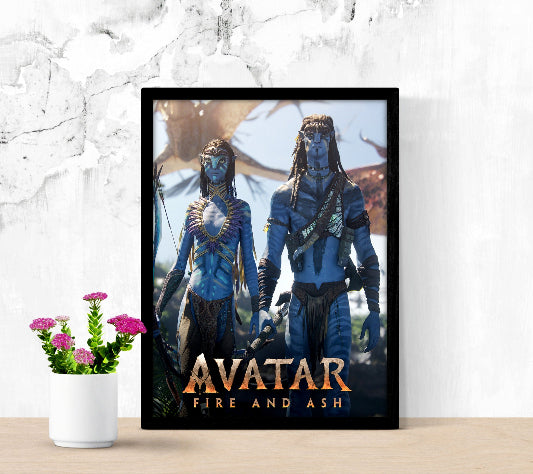 Avatar Fire and Ash framed poster