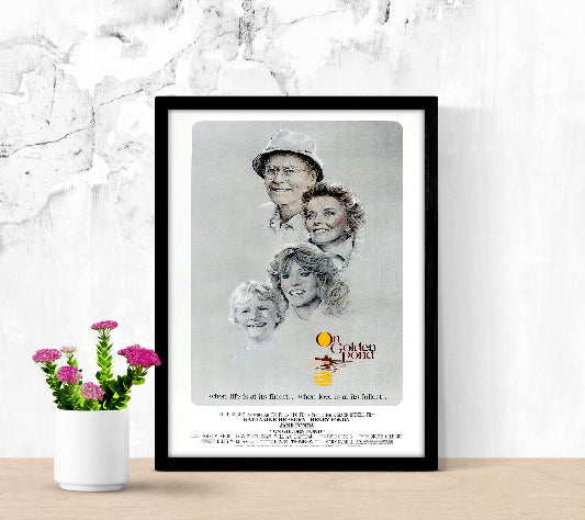 On Golden Pond framed poster