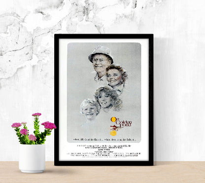 On Golden Pond framed poster