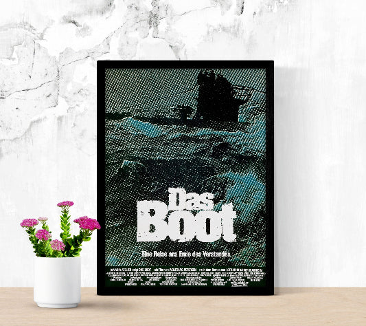 Das Boot framed poster