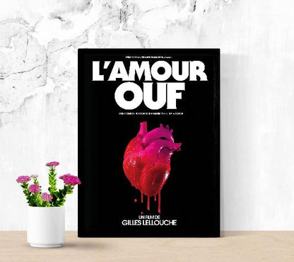 L'amour Ouf framed poster