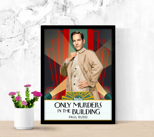 Only Murders In The Building framed poster