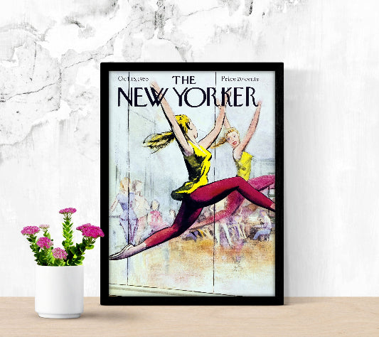The New Yorker Oct 15 1955 framed poster