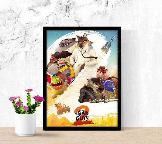 The Bad Guys 2 framed poster