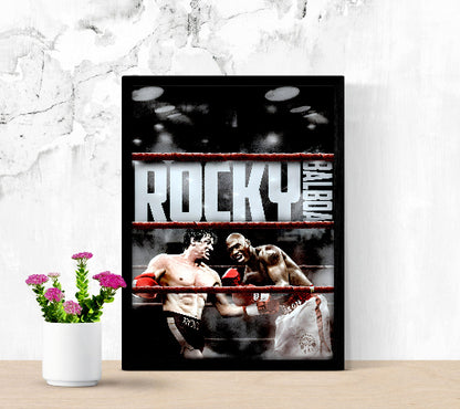 Rocky Balboa framed poster
