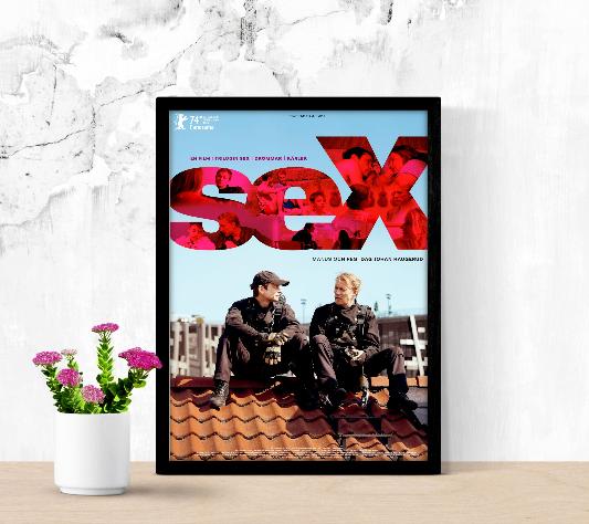 Sex framed poster