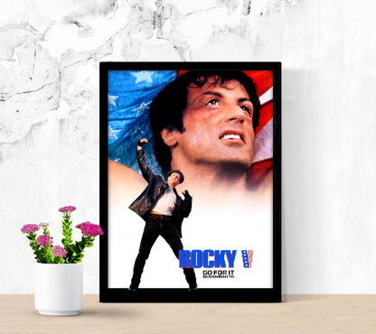 Rocky V framed poster