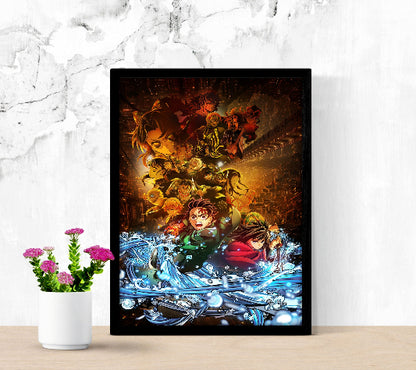Gekijô-ban Chensô Man Reze-hen framed poster