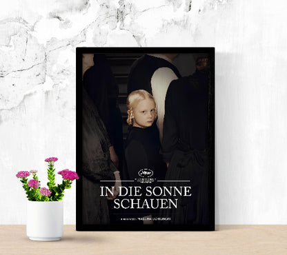 In Die Sonne Schauen framed poster