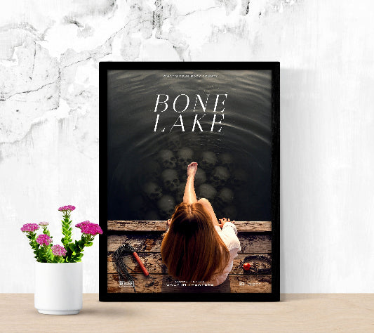 Bone Lake framed poster