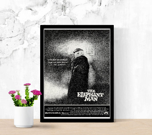 The Elephant Man framed poster