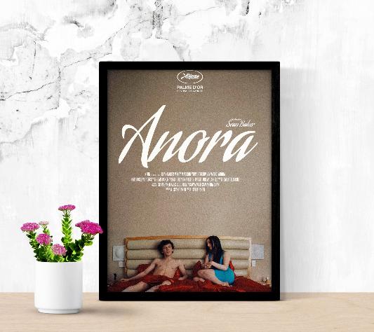 Anora framed poster