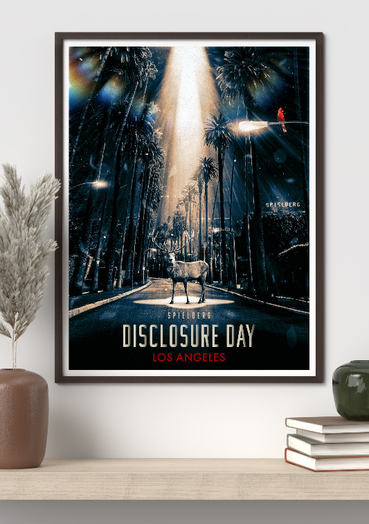 Disclosure Day framed poster