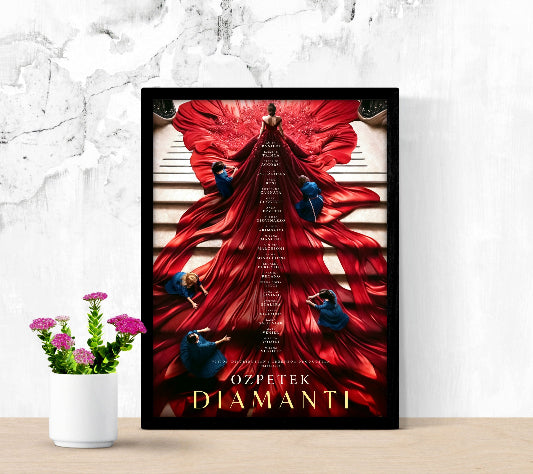 Diamanti framed poster