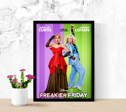 Freakier Friday framed poster