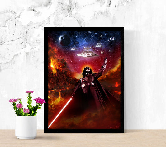 Star Wars Episode III Revenge of The Sith framed poster