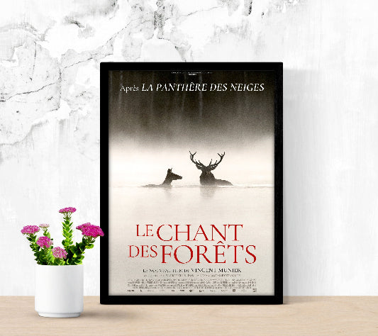 Le Chant des forets framed poster