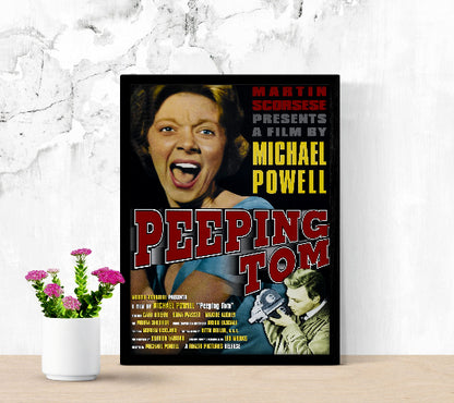 Peeping Tom framed poster