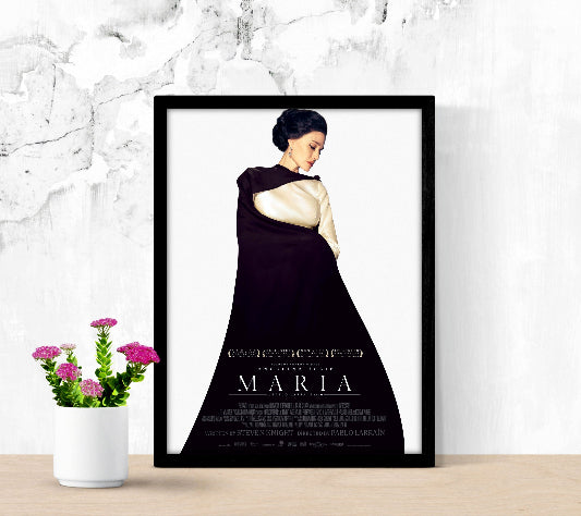 Maria framed poster