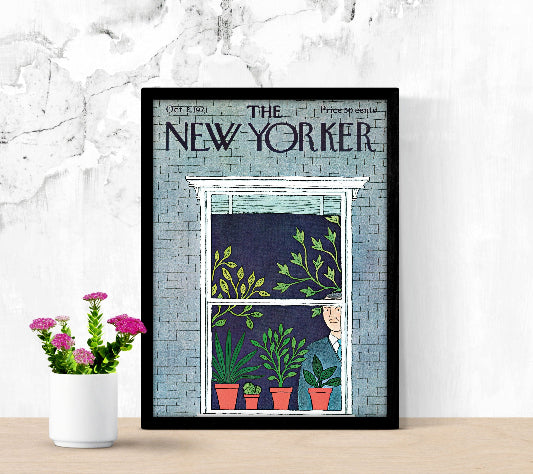 The New Yorker Oct 2 1971 framed poster