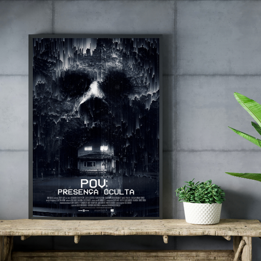 Pov Presenca Oculta framed poster