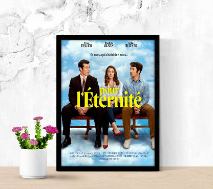 Pour L'eternitè framed poster