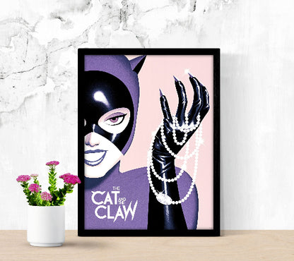 Batman The Animated Series framed poster