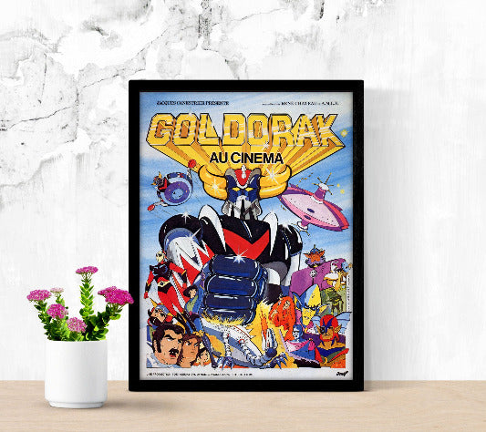 Goldorak framed poster