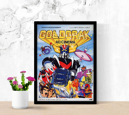 Goldorak framed poster