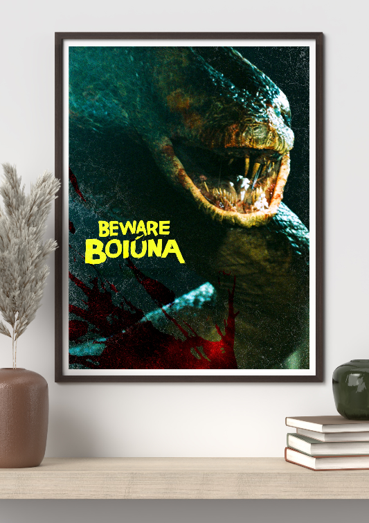 Beware Boiuna framed poster