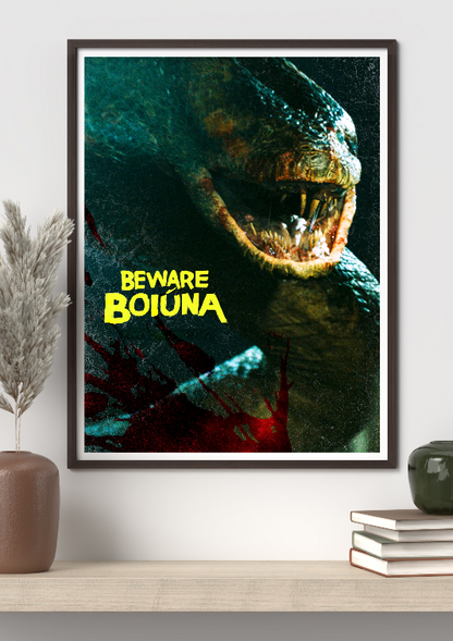 Beware Boiuna framed poster