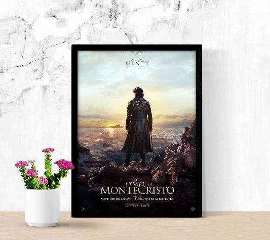 Le comte de Monte-Cristo framed poster