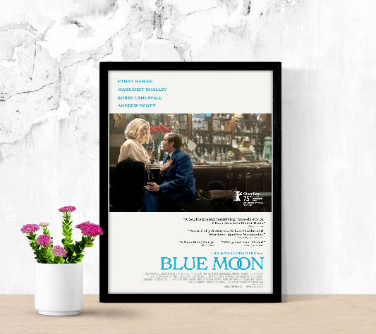 Blue Moon framed poster