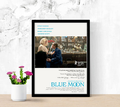 Blue Moon framed poster