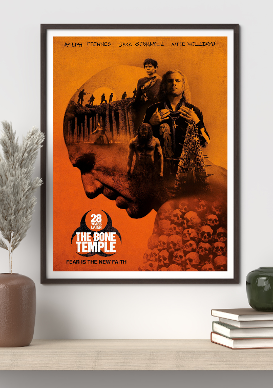 28 Years Later The Bone Temple framed poster