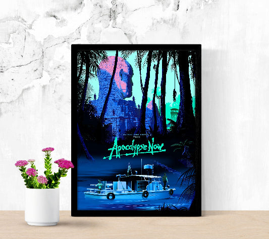 Apocalypse Now Cinematic Wall Art framed poster