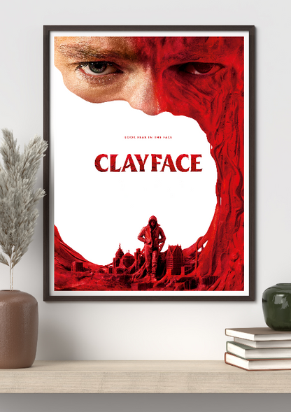 Clayface framed poster