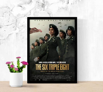 The Six Triple Eight framed poster