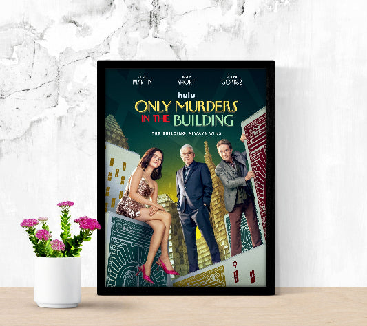 Only Murders In The Building framed poster