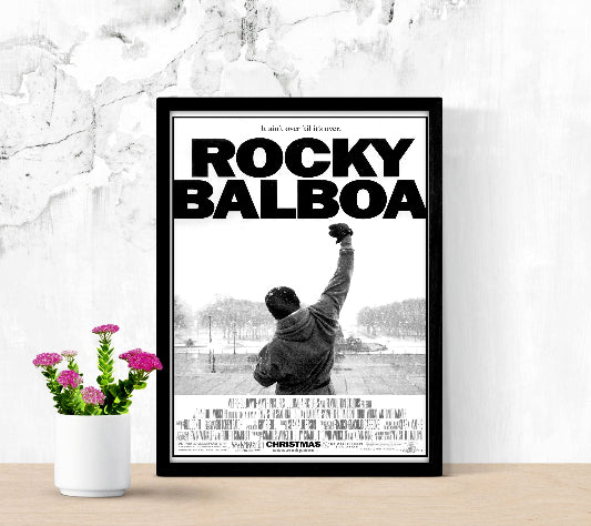 Rocky Balboa framed poster