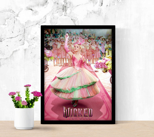 Wicked For Good framed poster