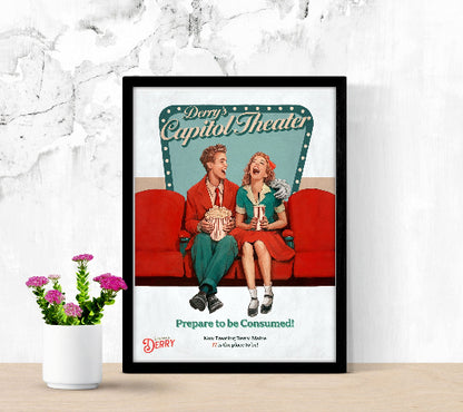 It Welcome To Derry framed poster