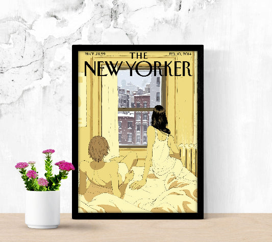 The New Yorker Feb 10 2014 framed poster