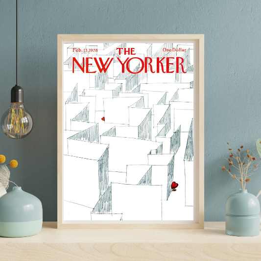 The New Yorker Feb 13 1978 framed poster