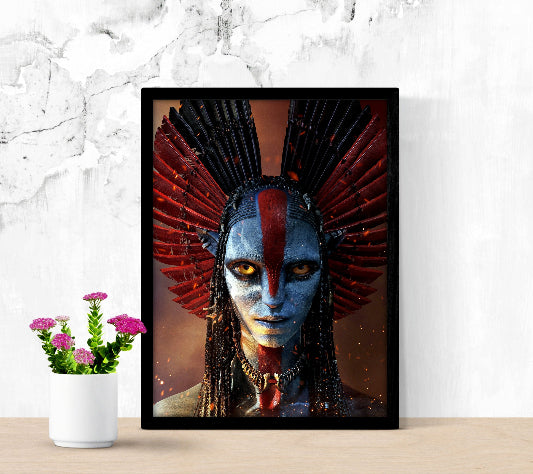 Avatar Fire And Ash framed poster