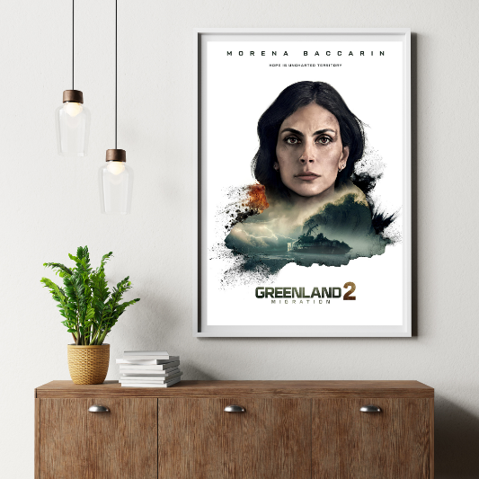 Greenland 2 Migration framed poster