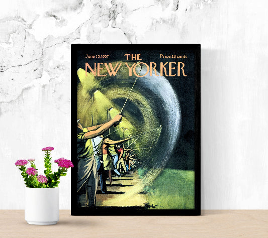 The New Yorker June 15 1957 framed poster