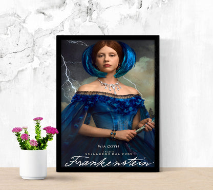 Frankenstein framed poster