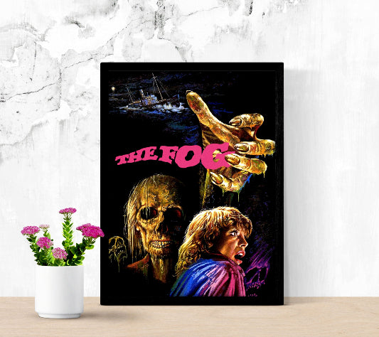 The Fog framed poster