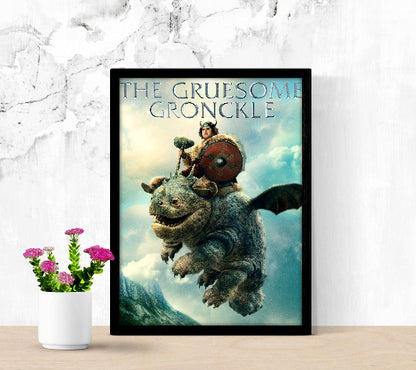 How To Train Your Dragon framed poster